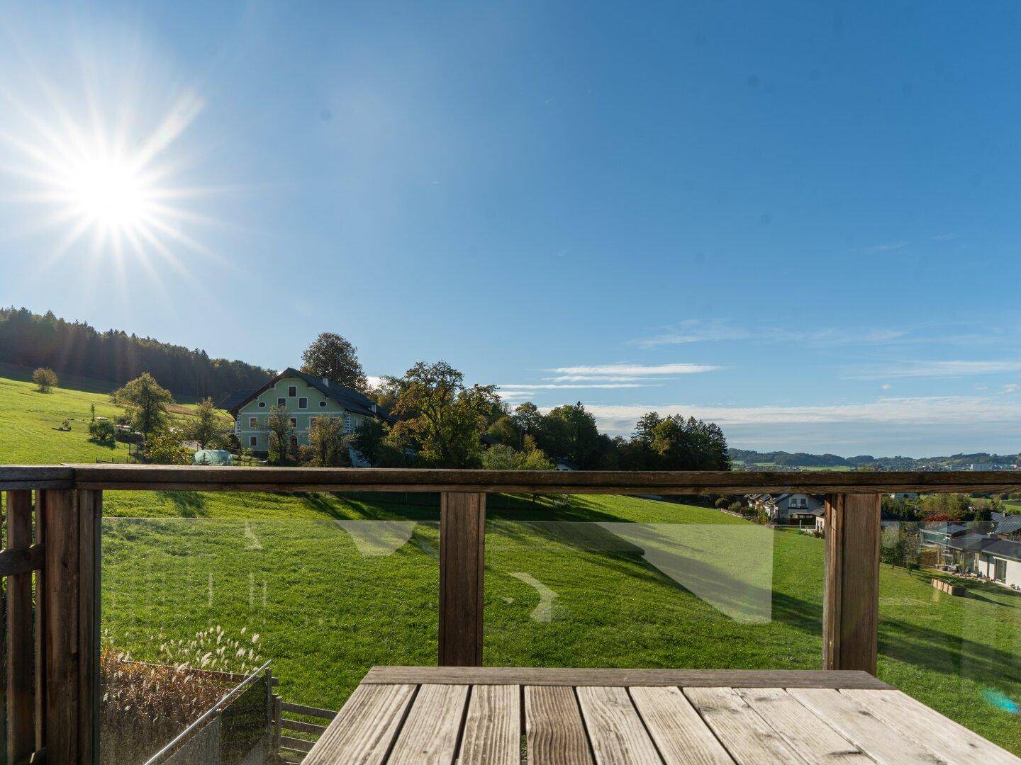 Ausblick von der Südwest-Terrasse