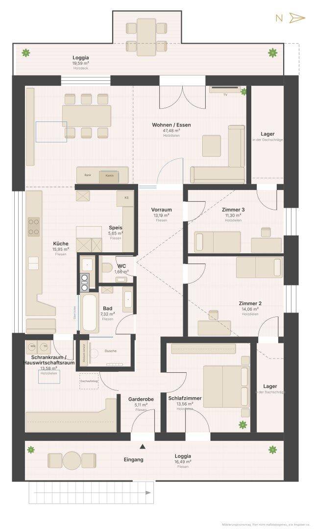 Grundrissplan