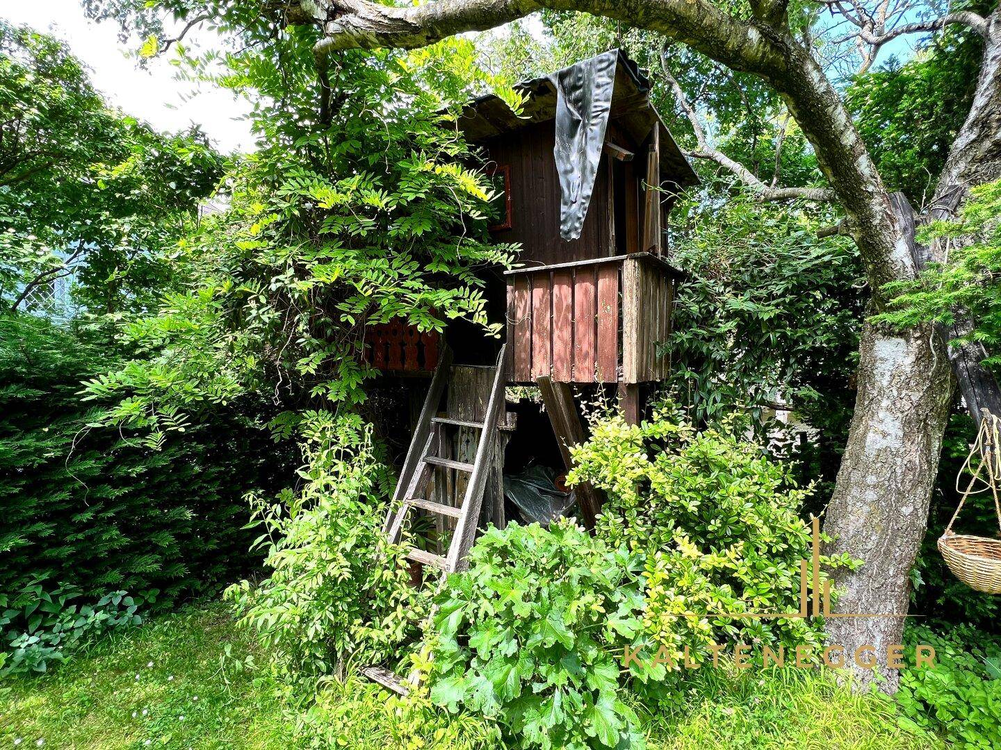 Baumhaus im Garten