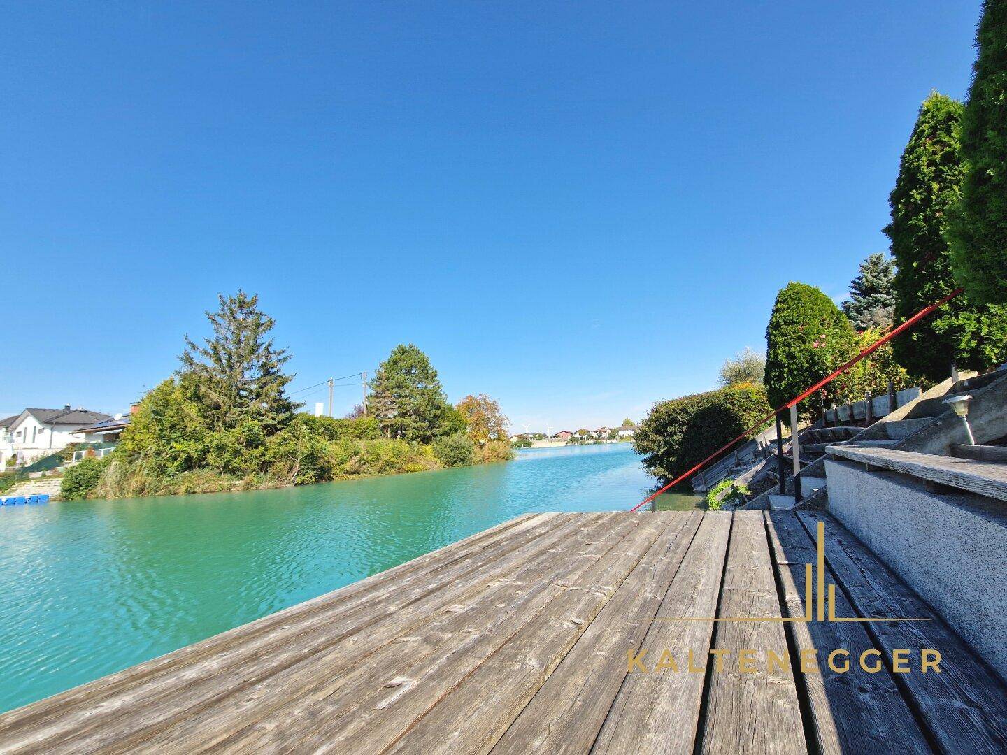 Steg zur Benutzung am Ponysee