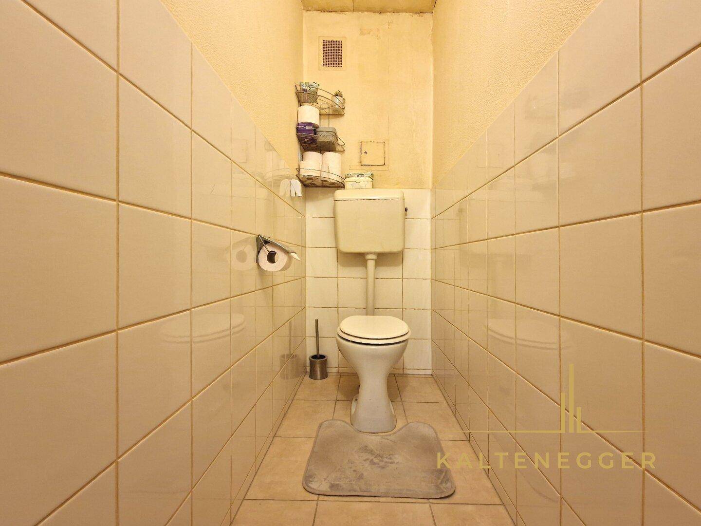 WC ca. 1,36 m²