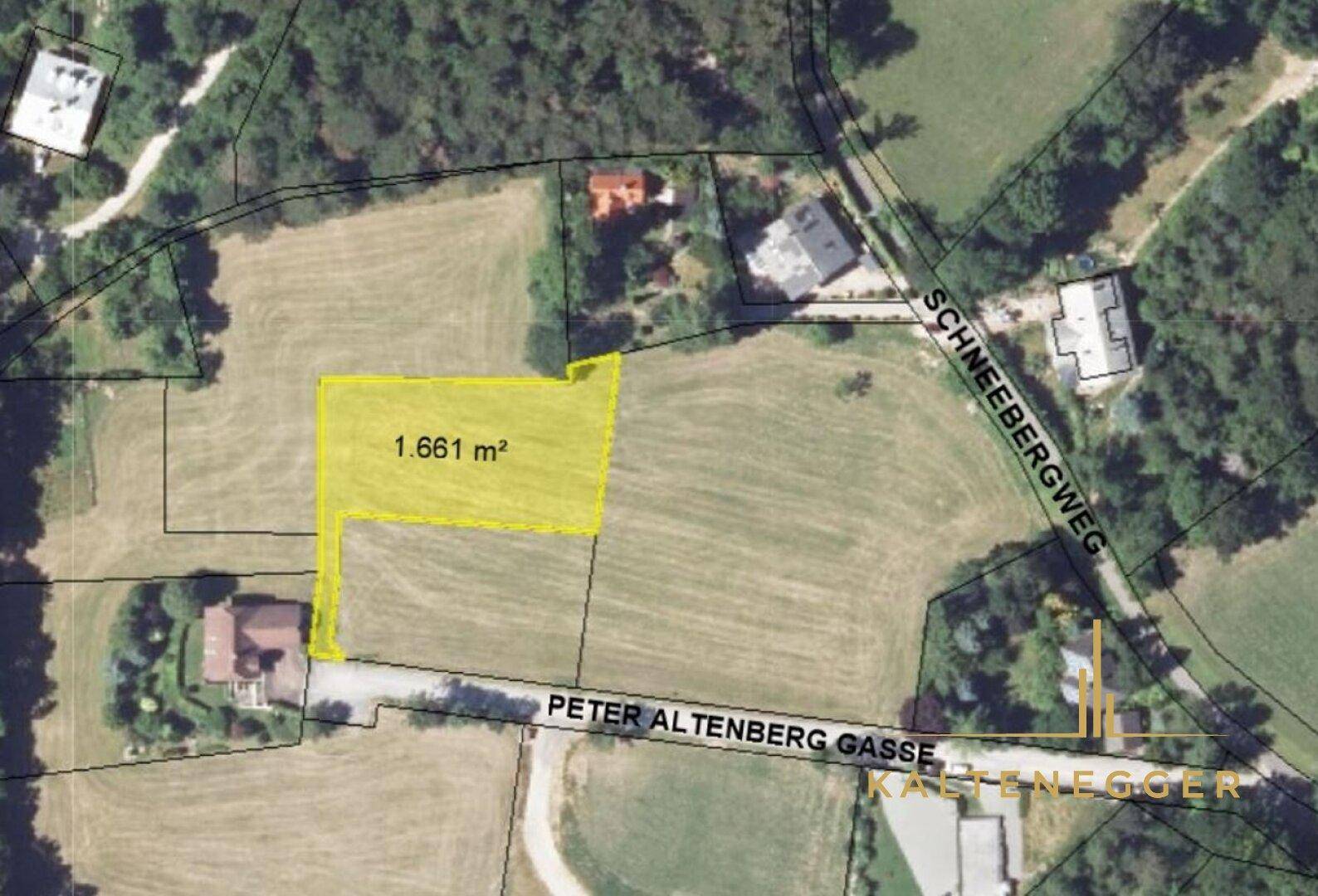 Grundstück 1.661 m² - Südhang - Bauland BKL II