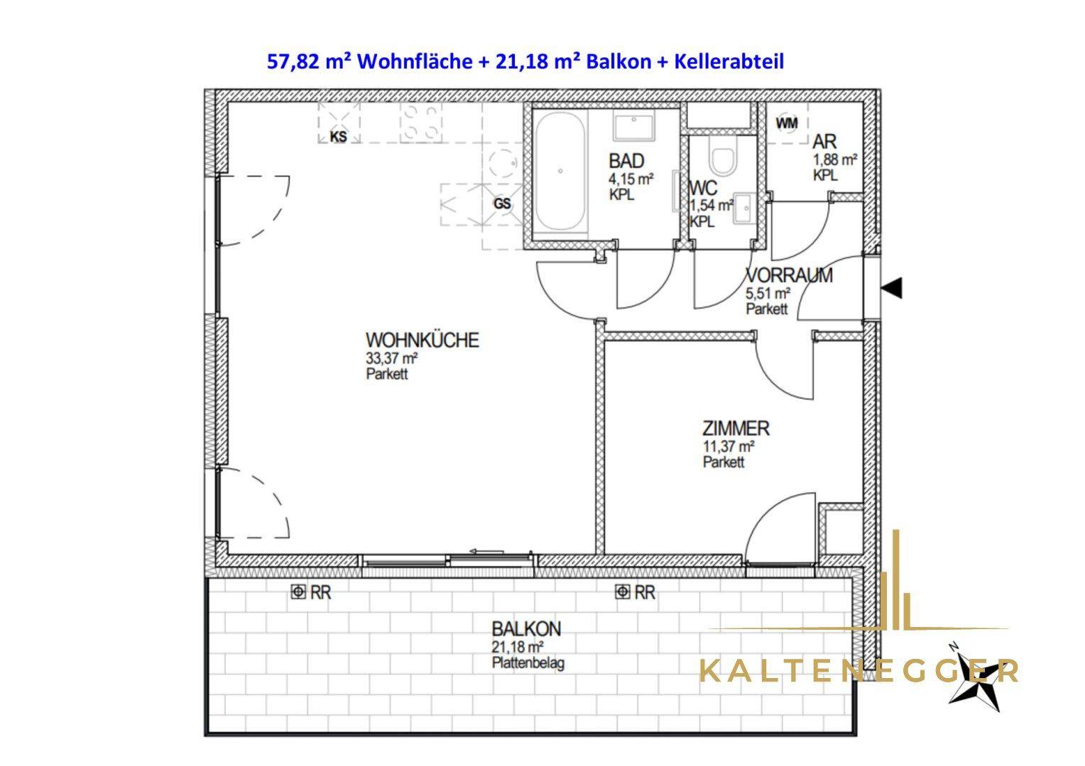 Wohnungsplan Original