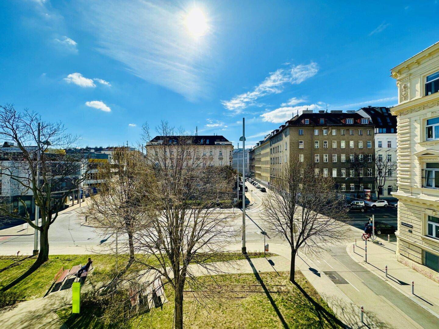 Blick auf den Zimmermannplatz