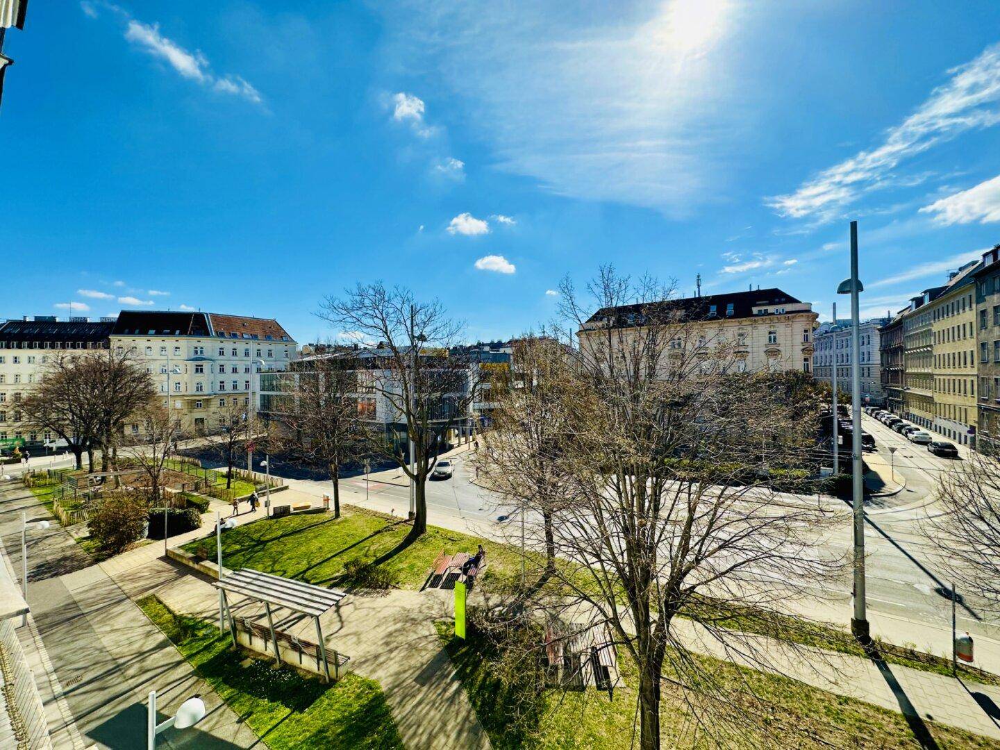 Blick auf den Zimmermannplatz