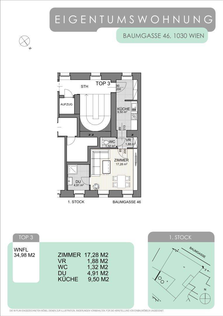 Grundrissplan