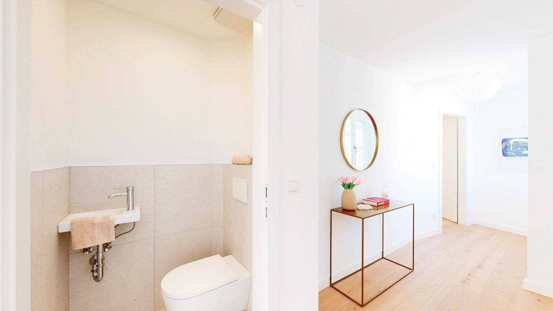 (Gäste-)Toilette