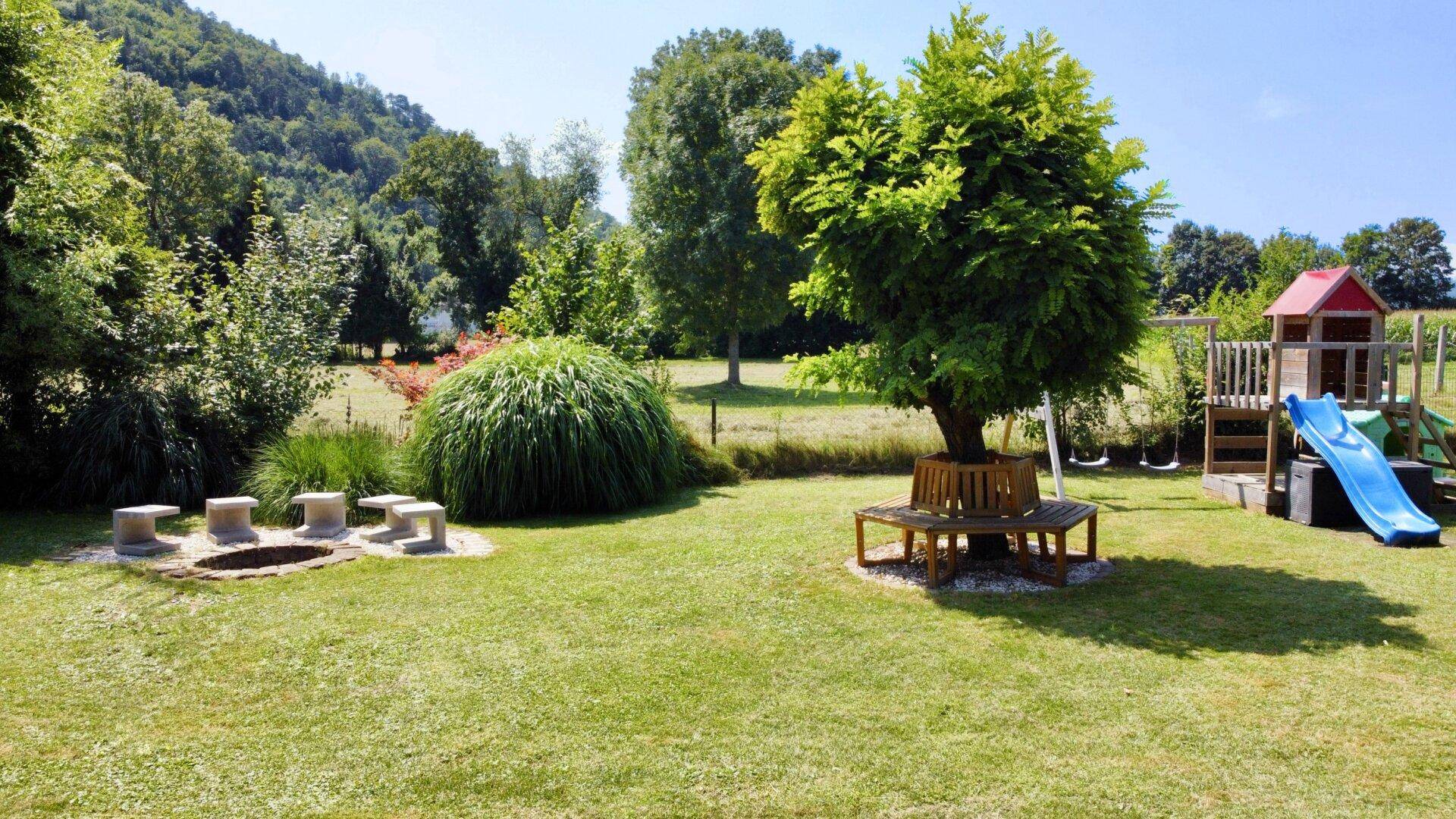 Blick in den Garten