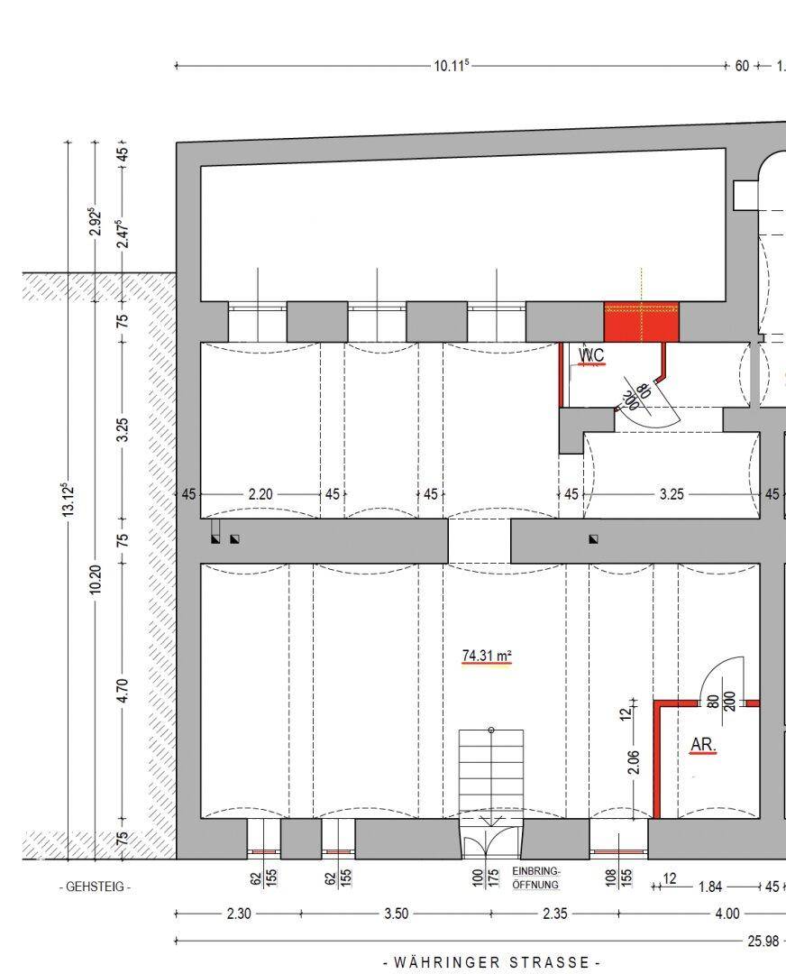 Grundrissplan Visuell