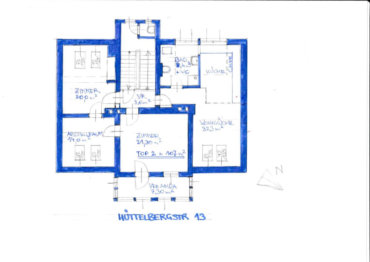 Grundrissplan