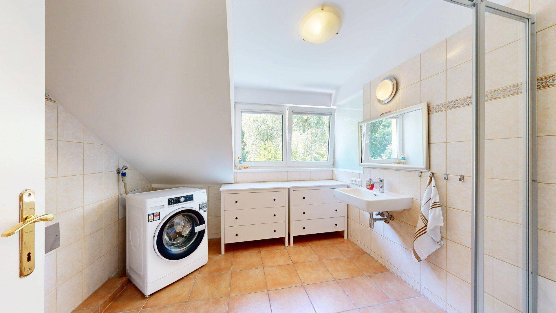 Badezimmer mit WC