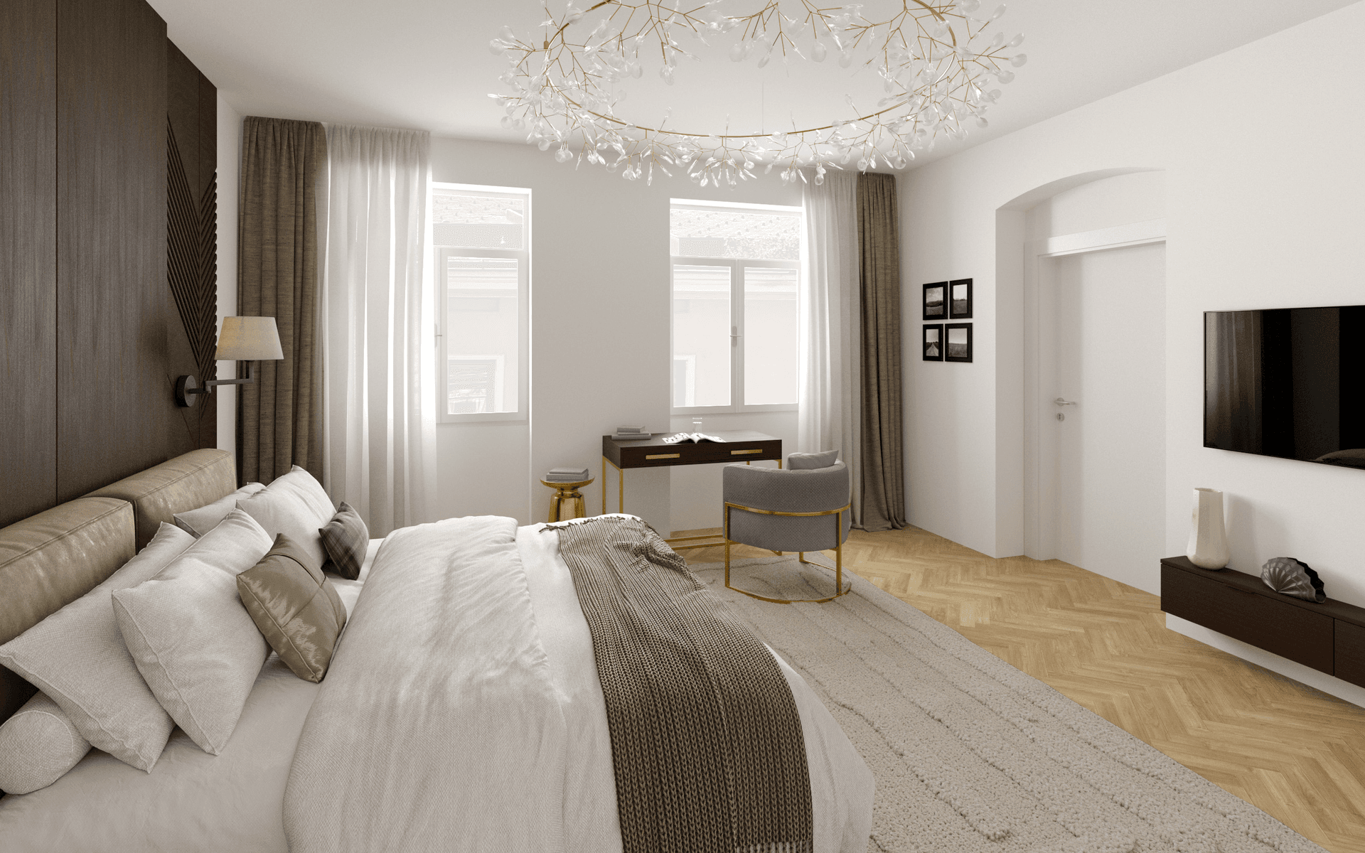 Visualisierung Schlafzimmer 1