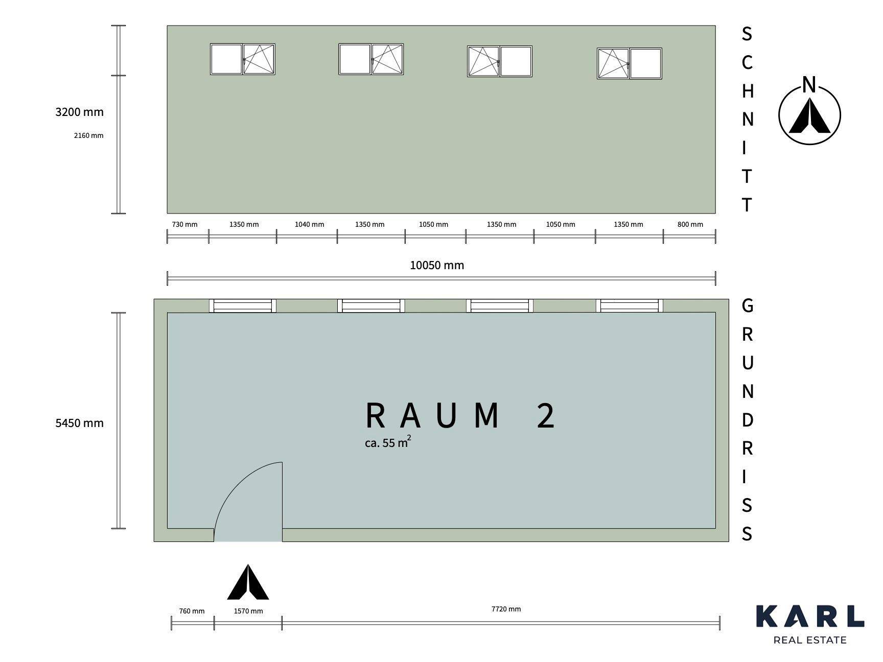 Grundriss Geschäftsraum 2