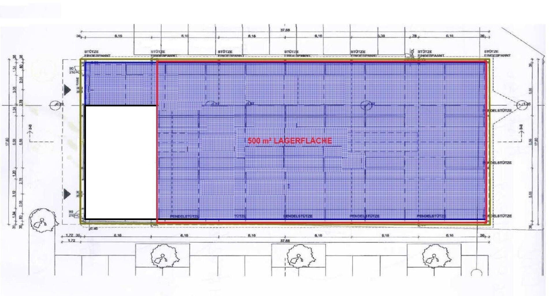 Kaltlagerhalle in verkehrsgünstiger Lage/Oberösterreich - Ansicht 4