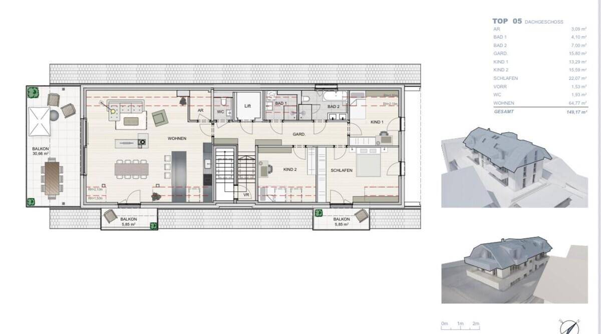 Plan Dachgeschoß