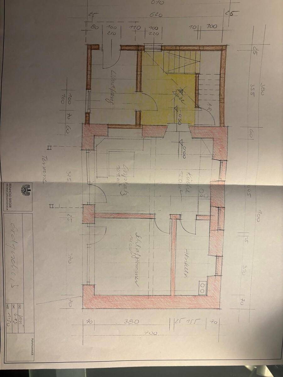 Plan Erdgeschoss