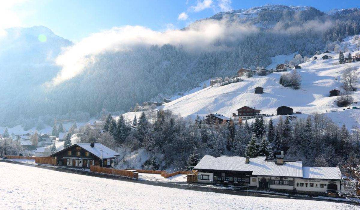 Alt Montafon Aussenansicht gesamt Winter I