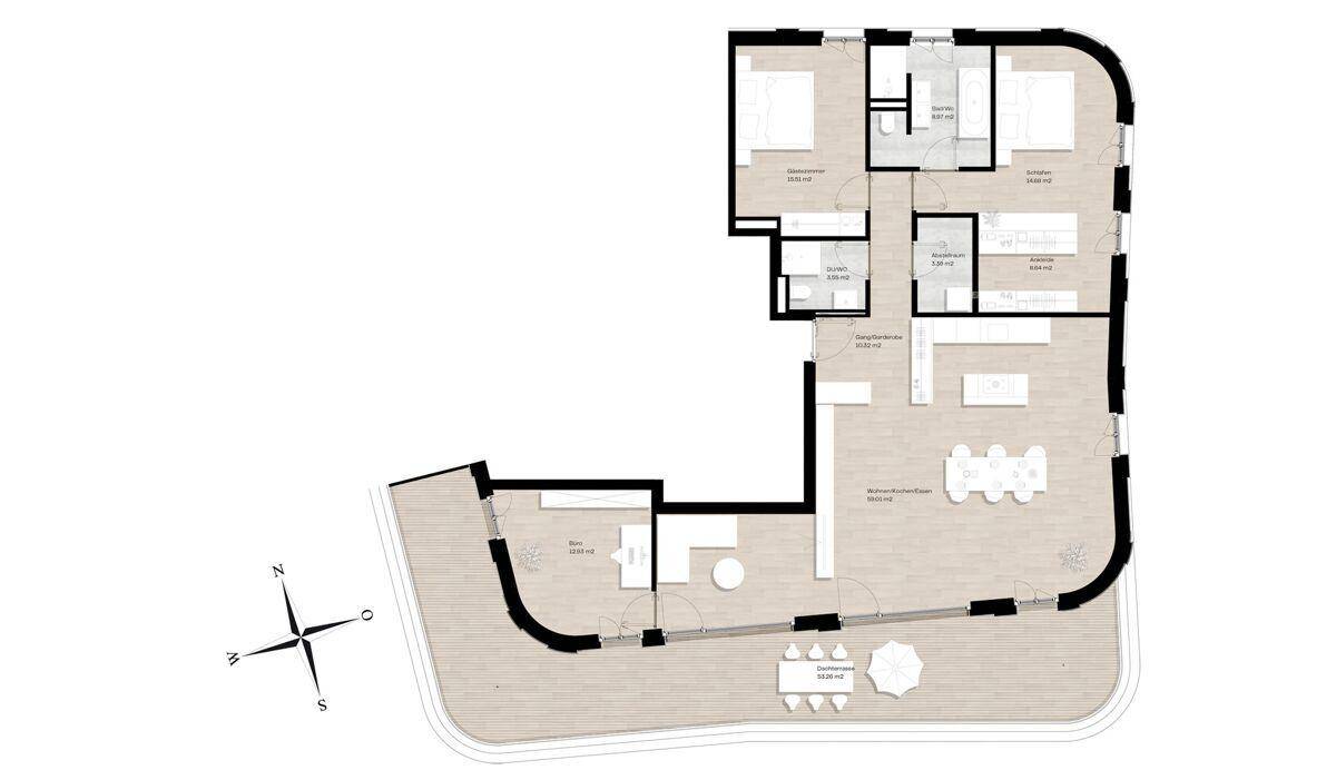 13 Haus A DG Top A11 137 m2