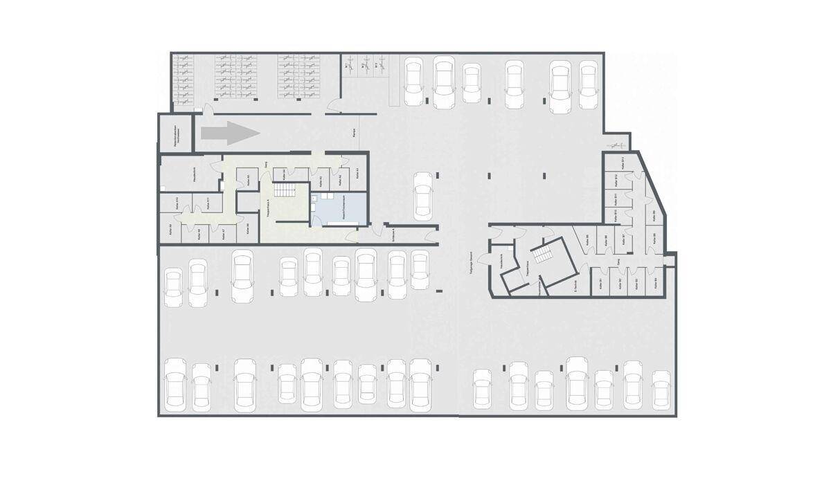 Tiefgarage Haus A+B