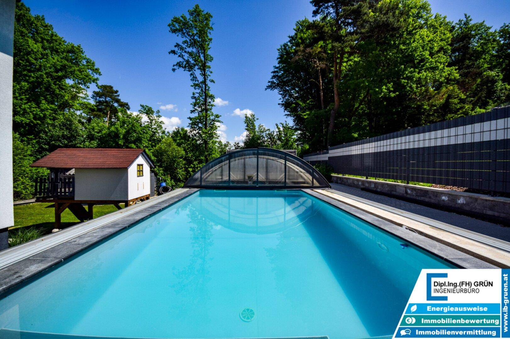 Wohnen in Ruhelage am Waldrand – modernisiertes Haus mit Pool &amp; Grünblick - Widok 5