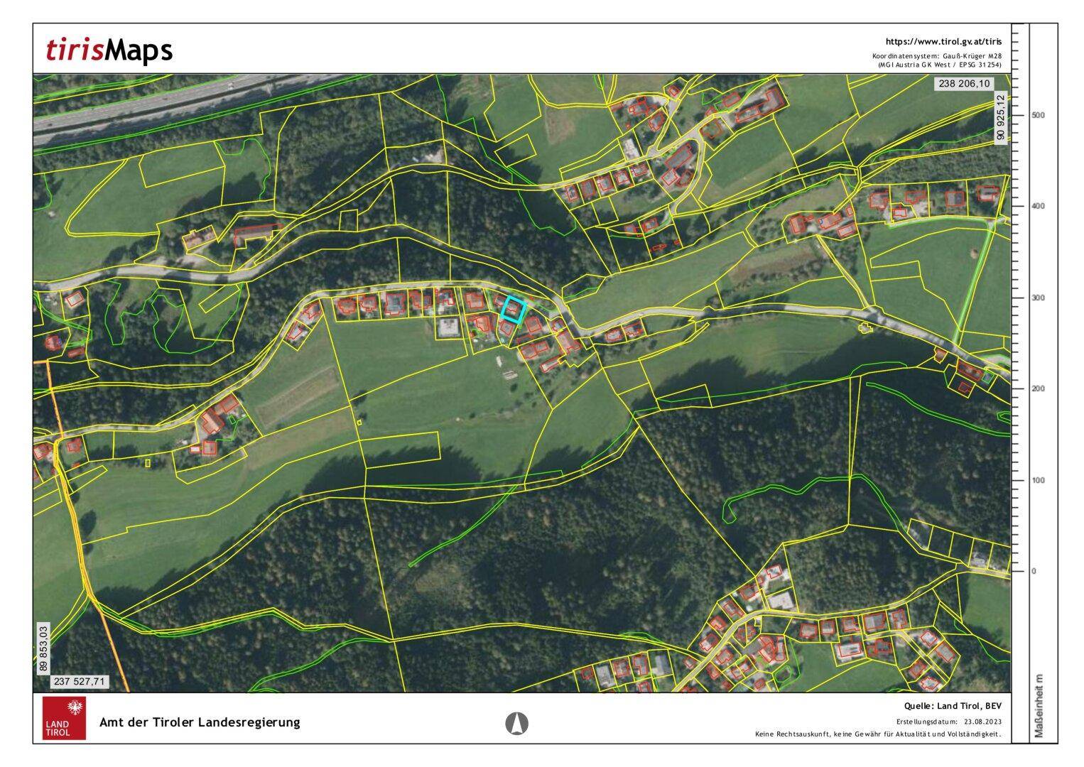 Lageplan Umgebung