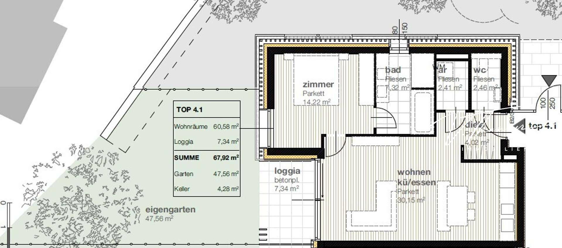 Wohnungsgrundriss