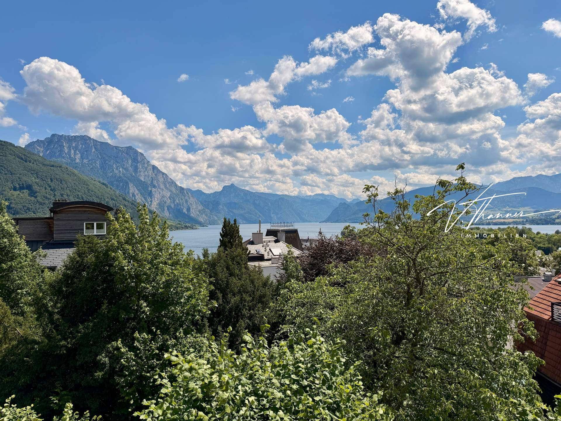 Ausblick Balkon Dachgeschoss