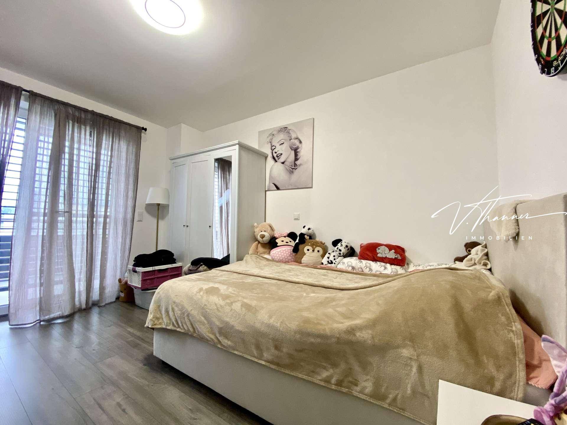 Schlafzimmer Zugang Balkon