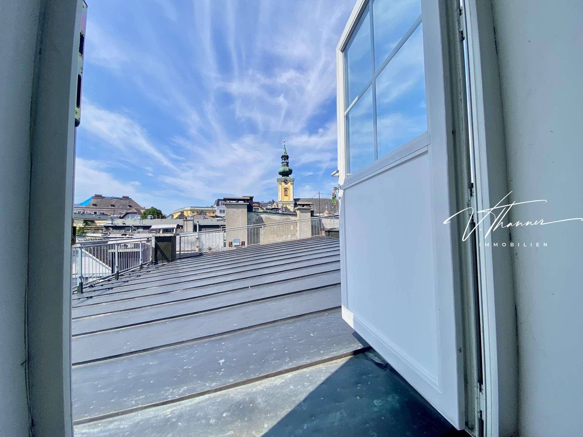 Zugang Dachterrasse