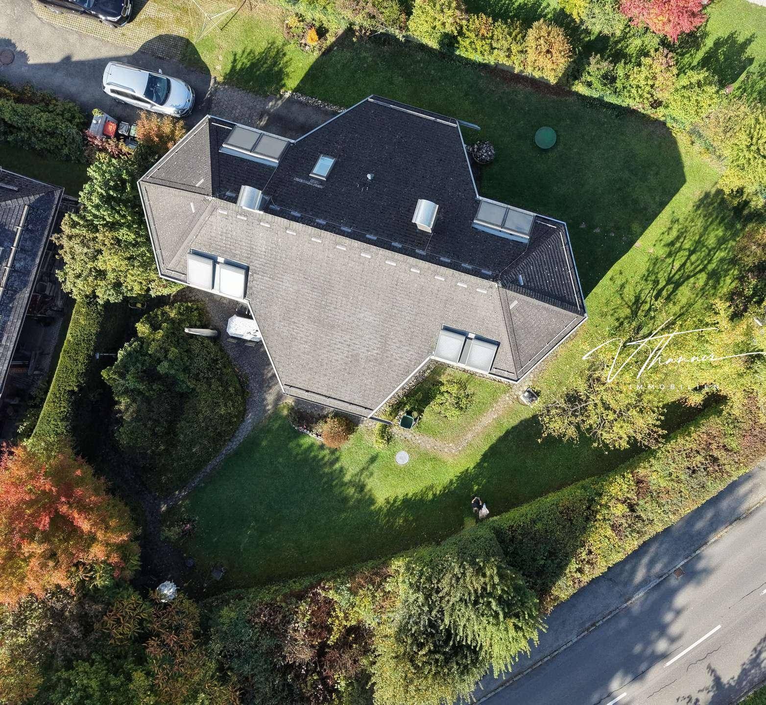 Vogelperspektive Drohne