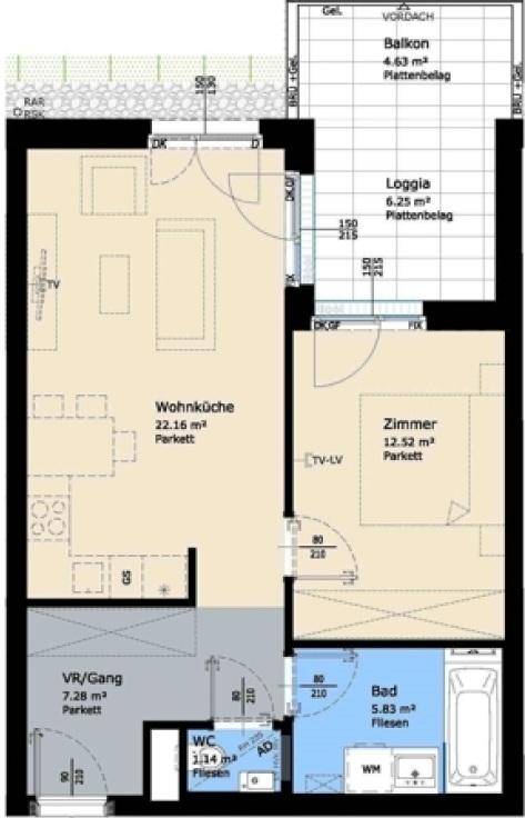Wohnungsplan
