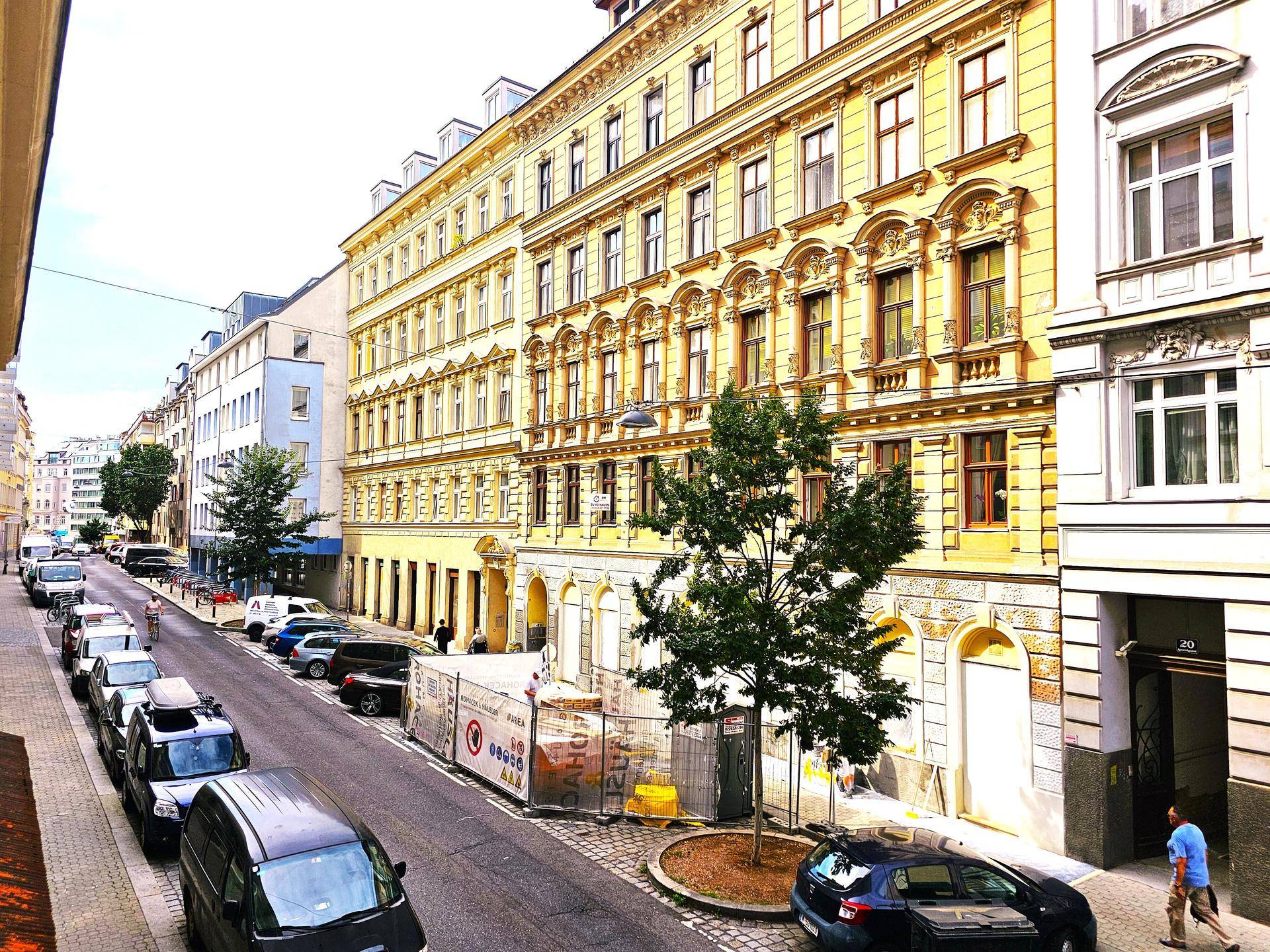Apostelgasse Richtung Landstraße