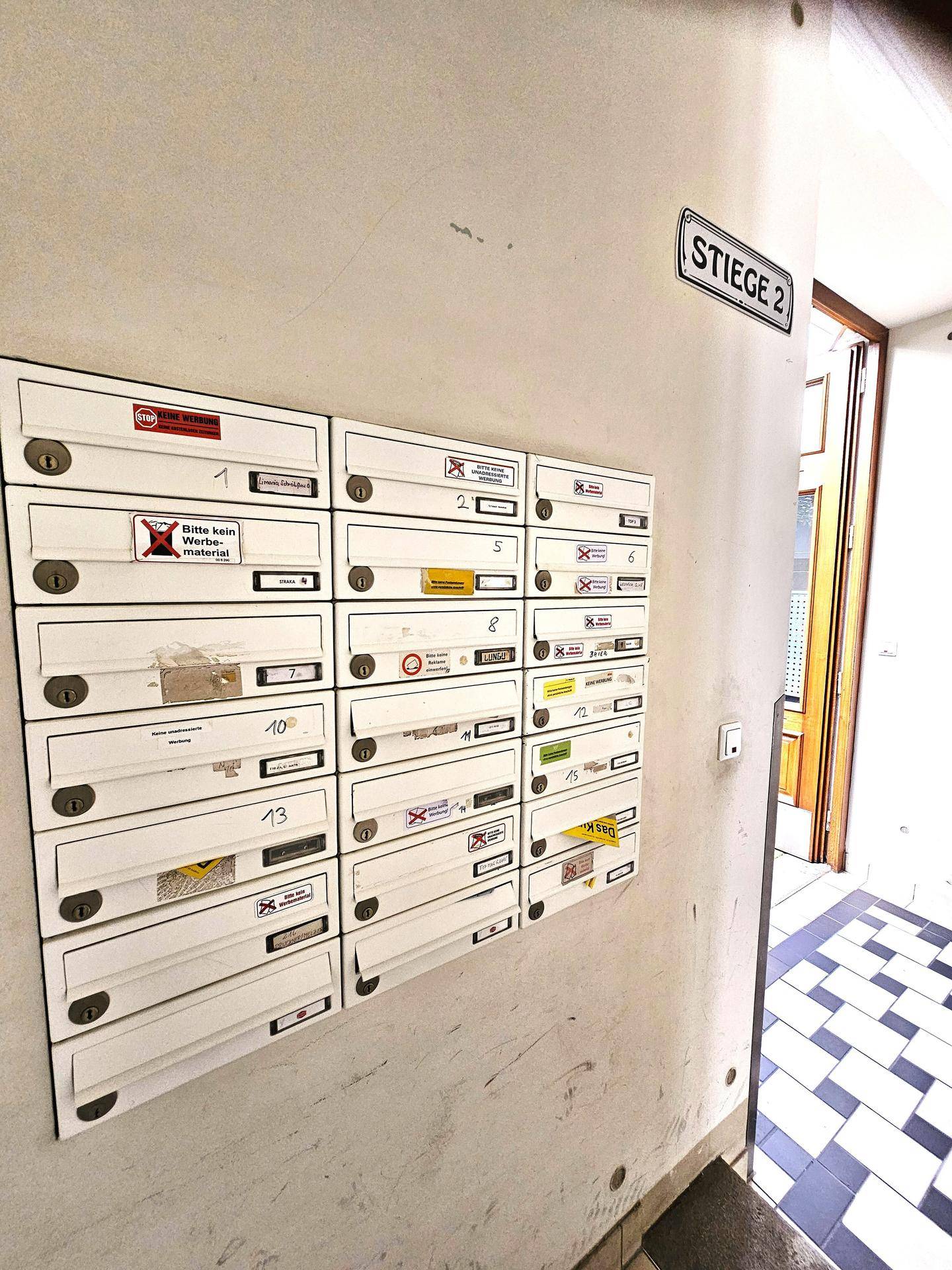 gepflegte Infrastruktur im Haus