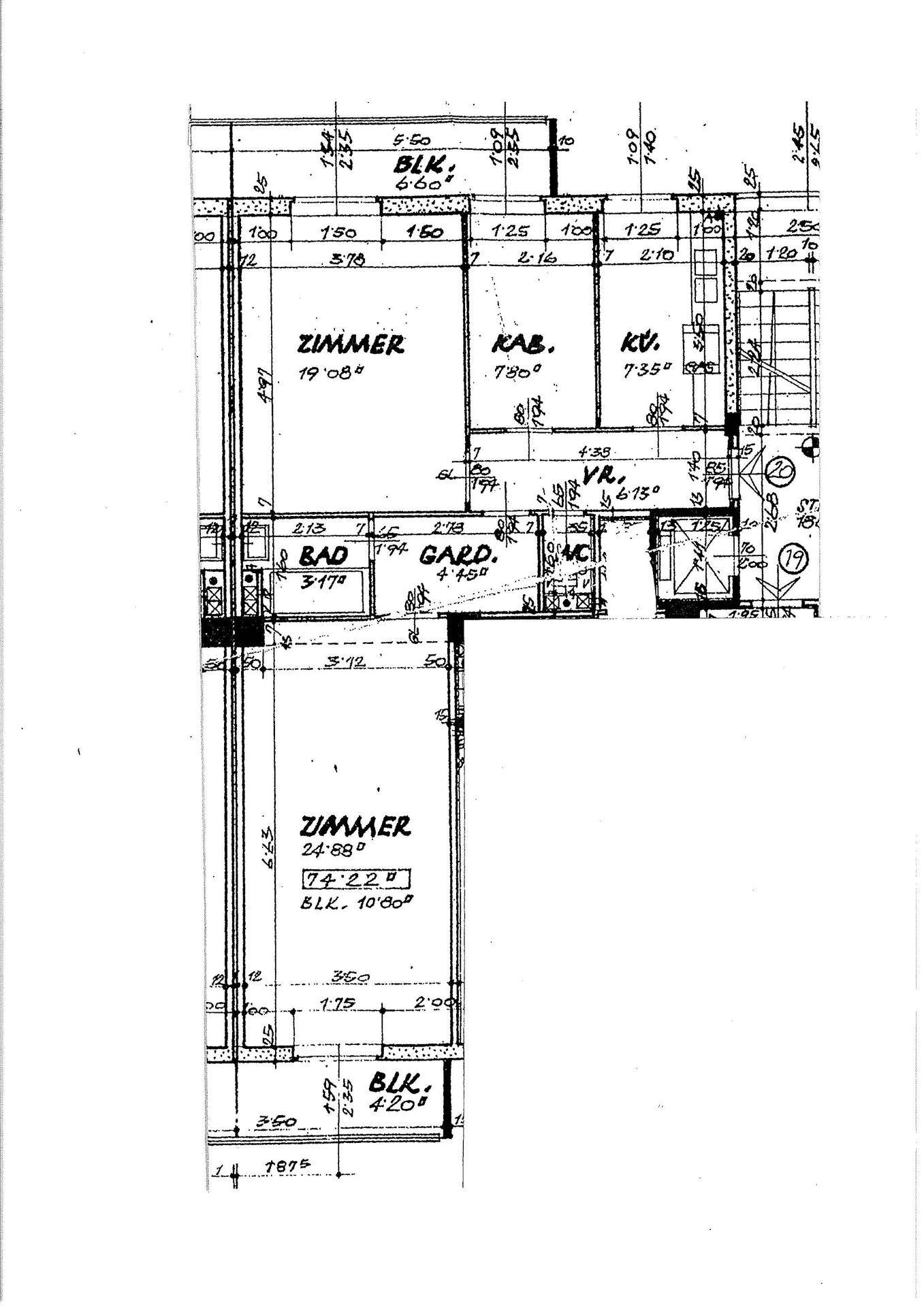 Wohnungsplan