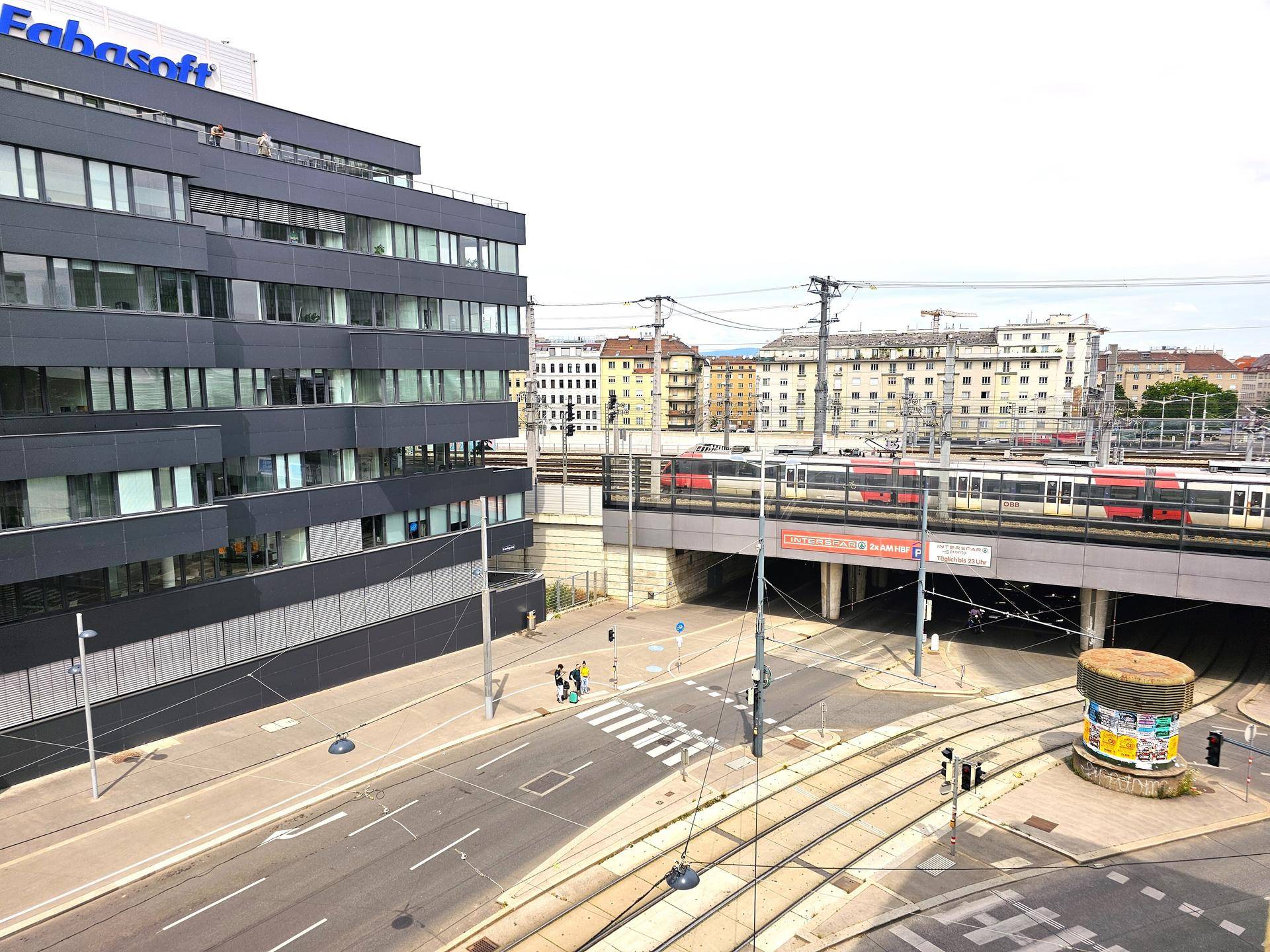 Ausblick Laxenburger Straße