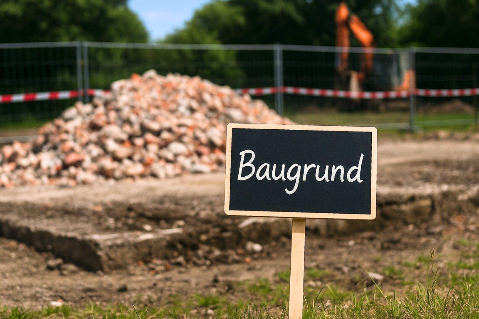 Baugrundstück mit viel Potenzial