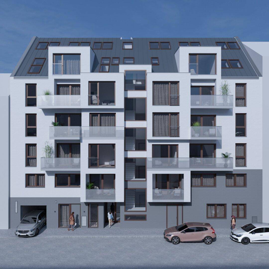 Baubewilligtes Neubauprojekt nähe Hauptbahnhof Wien - Ansicht 2