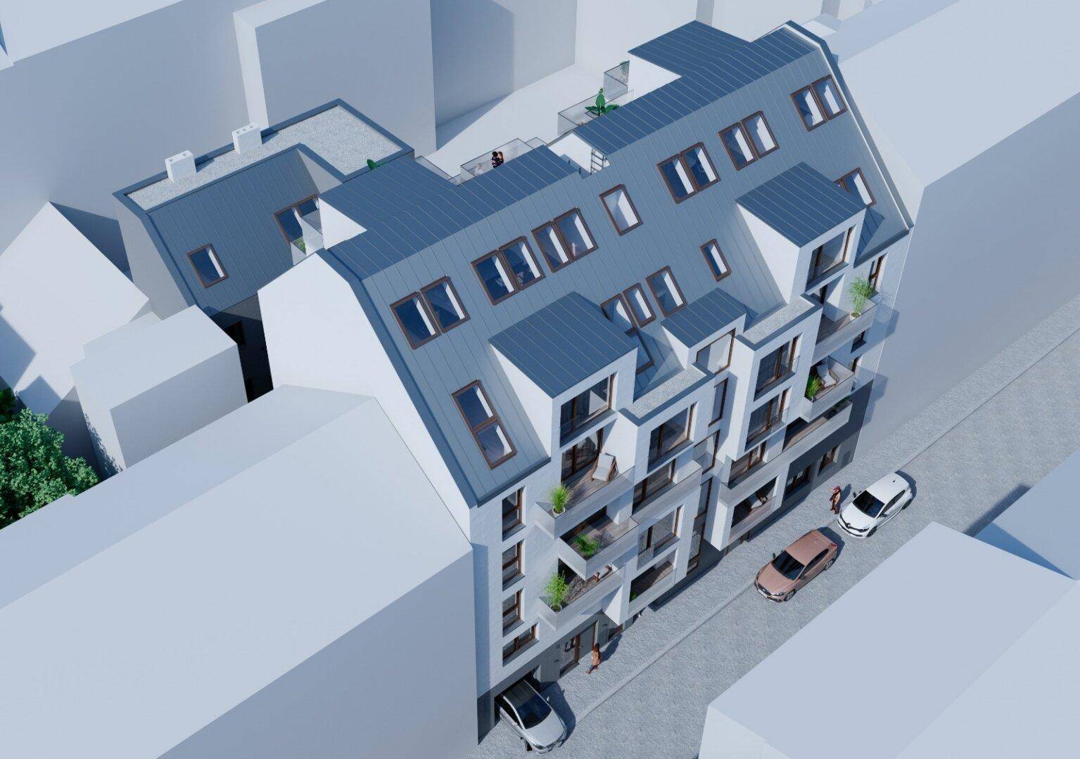 Baubewilligtes Neubauprojekt nähe Hauptbahnhof Wien - Ansicht 6