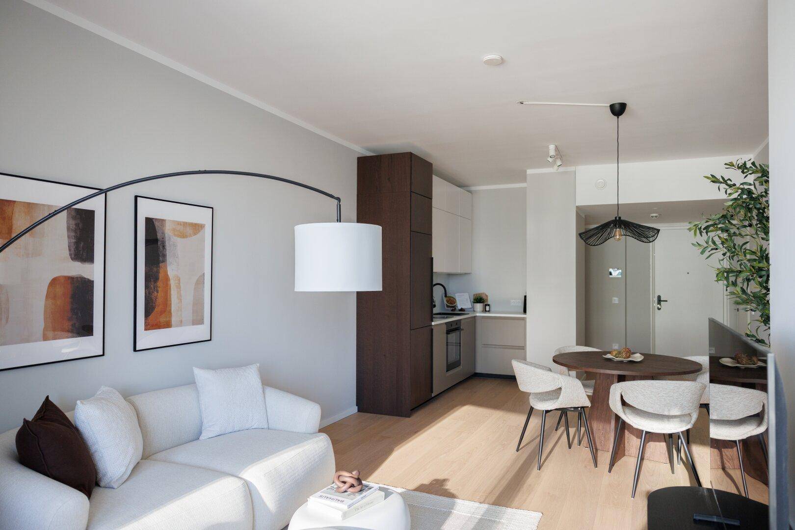 1-roms leilighet, 62 m²