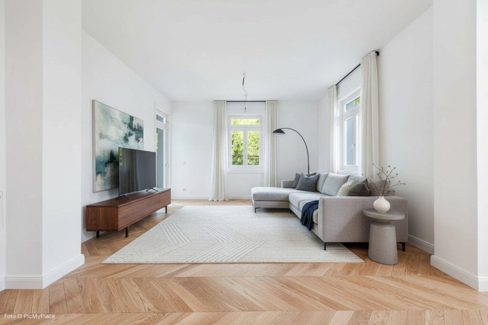 Visualisierung 2 Wohnzimmer
