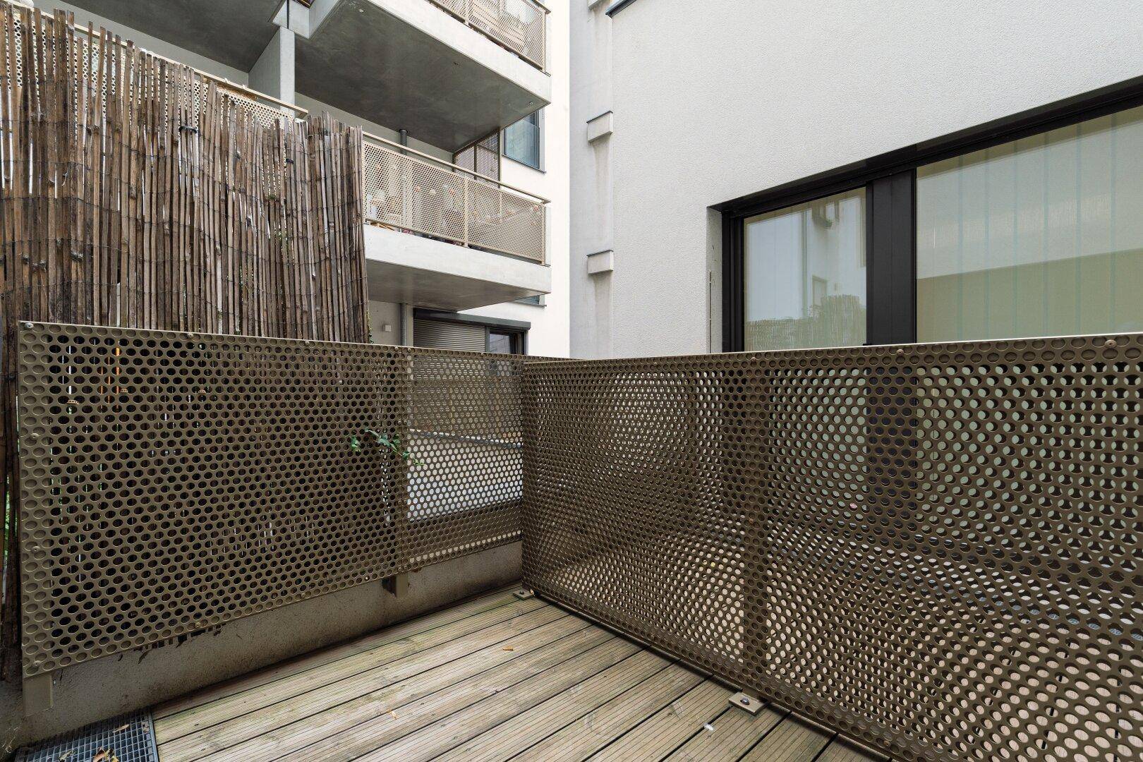 Terrasse im Obergeschoß