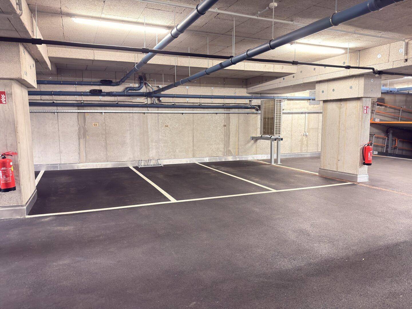 Tiefgarage im Haus