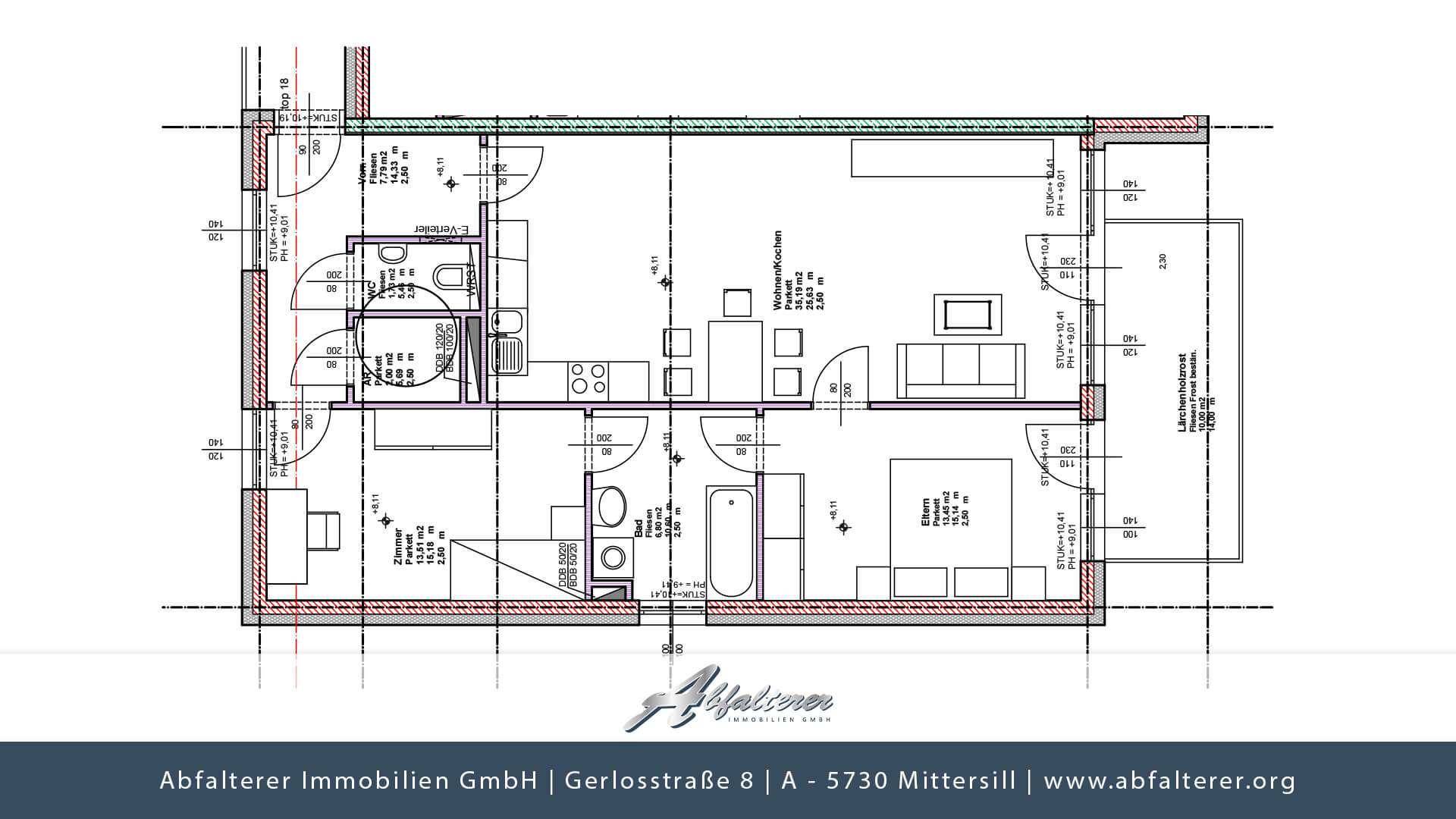 WOHNUNG-MITTERSILL Plan