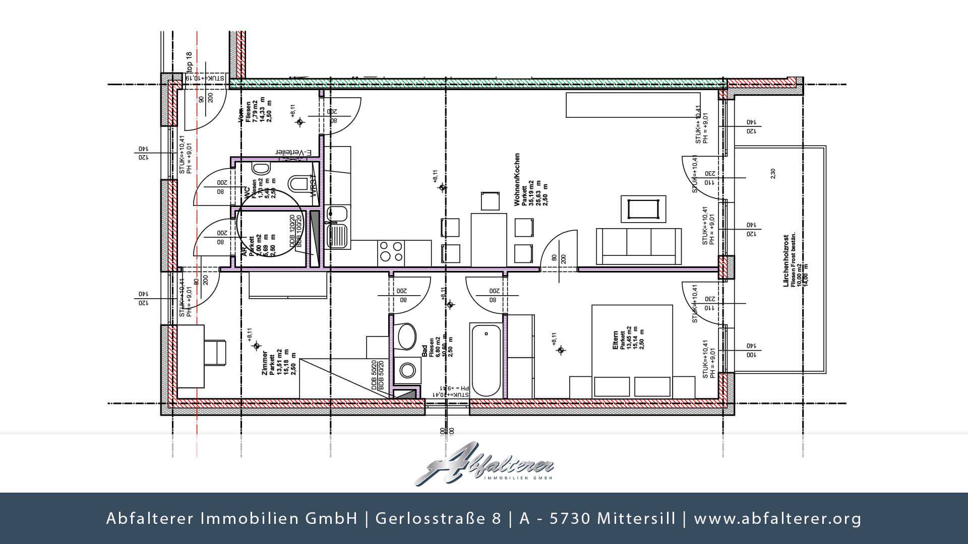 WOHNUNG-MITTERSILL Plan