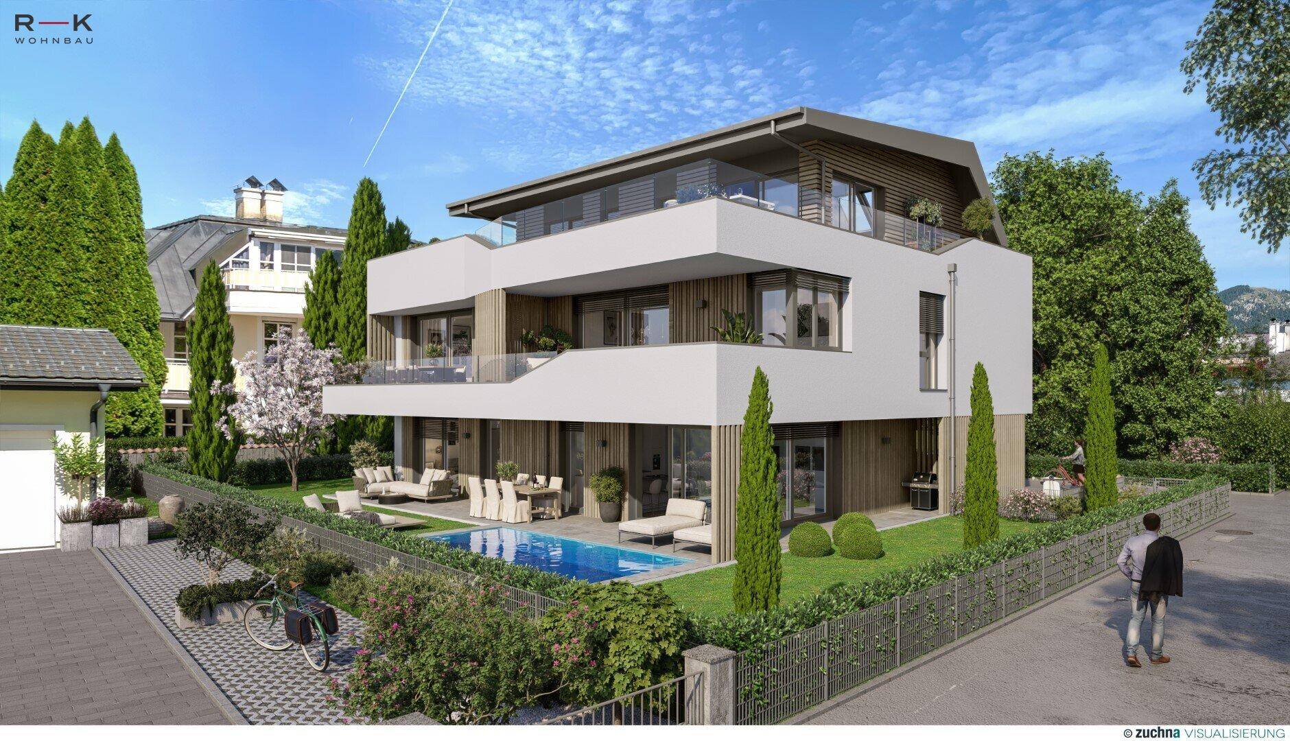 Penthouse mit Panoramaterrasse in Salzburg Aigen - Ansicht 4