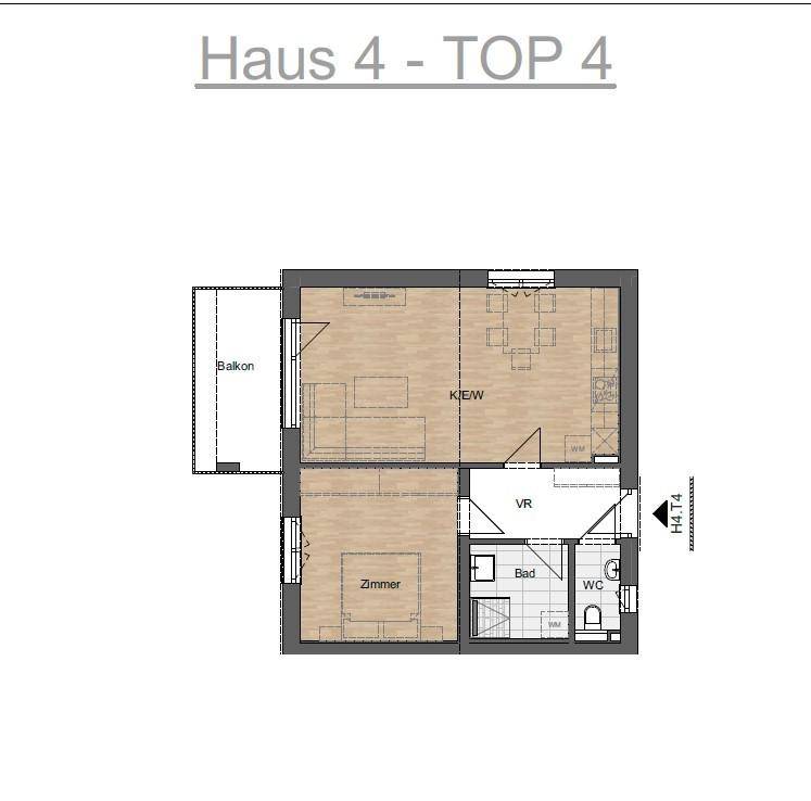 Haus 4 Top 4