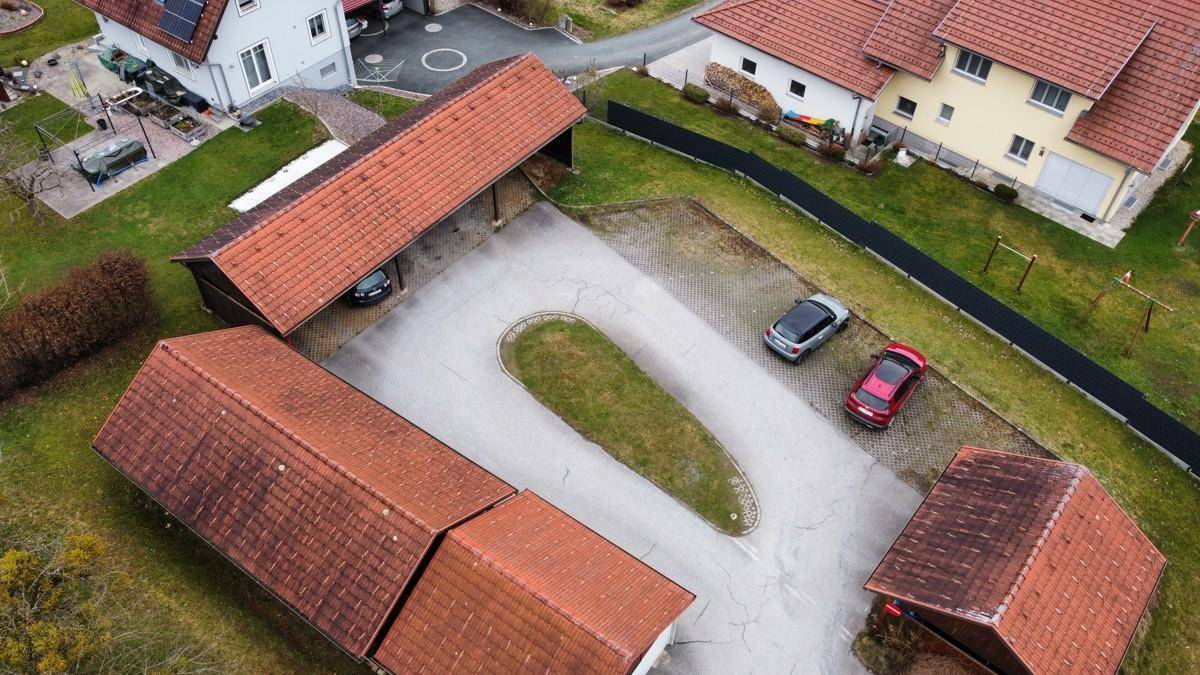 Ansicht Parkplätze