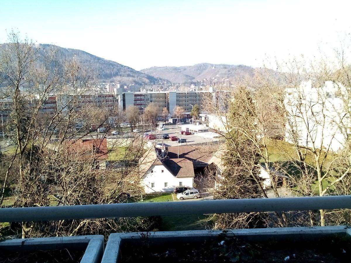 Aussicht vom Balkon