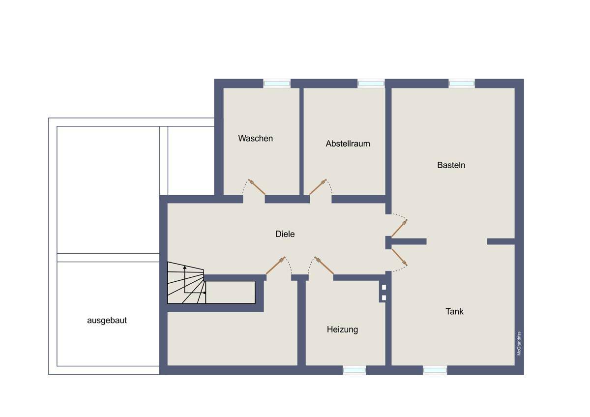 Grundriss Kellergeschoss