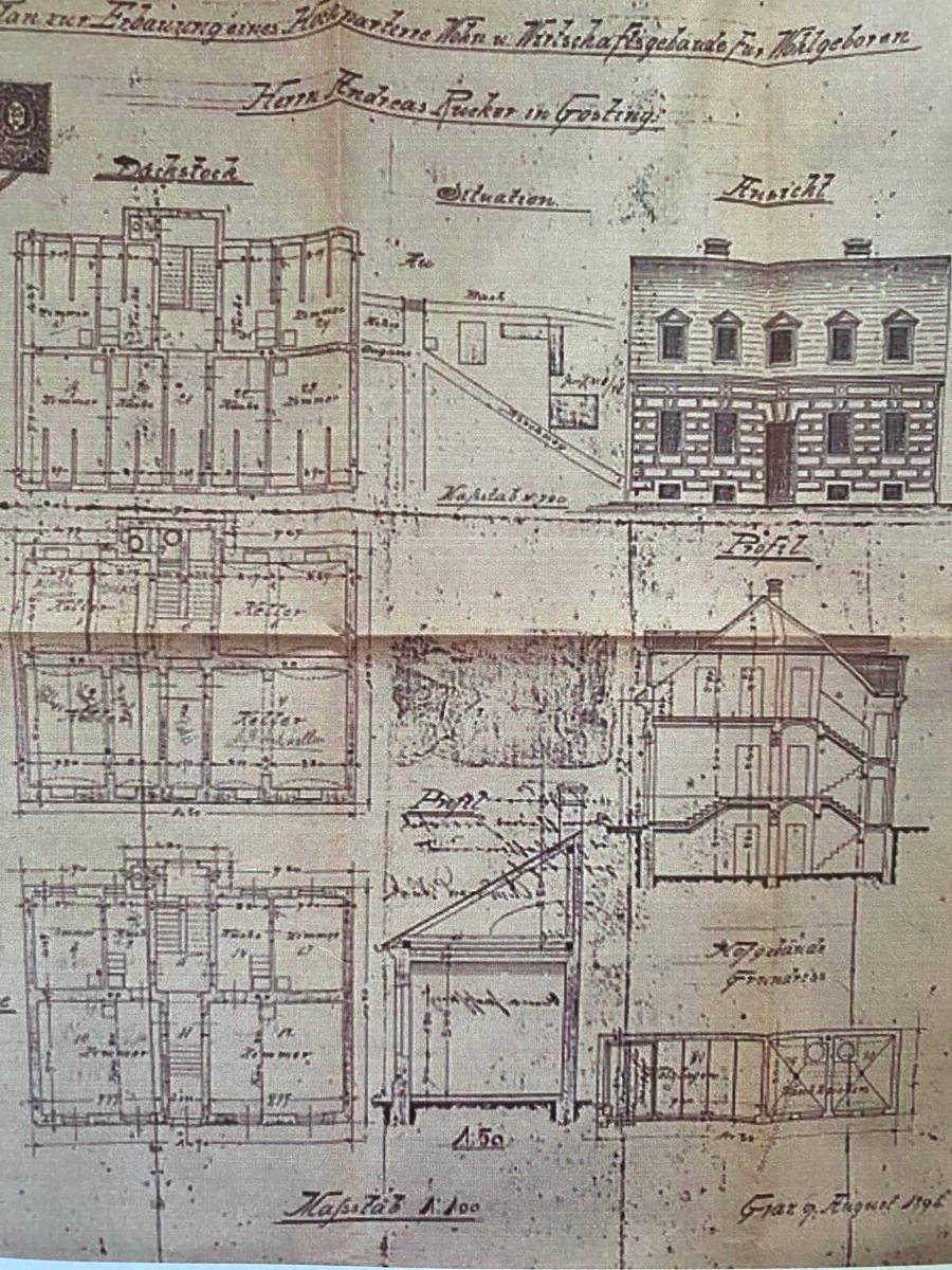 Grundriss Zinshaus